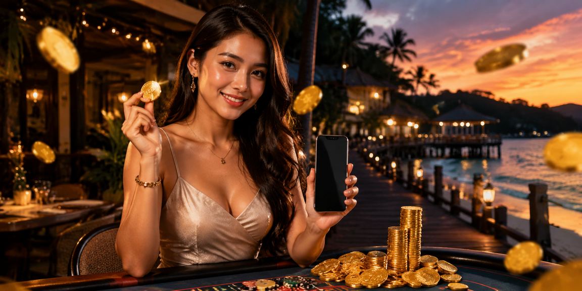 Meja baccarat langsung pv22 yang mewah dengan peniaga sebenar di Penang